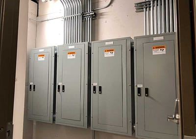 Commercial-Electrical-Contractor Panel Installation