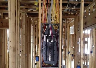 New Construction Electrical Panel Installation
